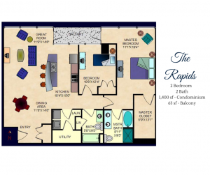 The Rapids River House Floor Plan